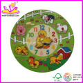 Wooden Clock Puzzle (WJ278177)